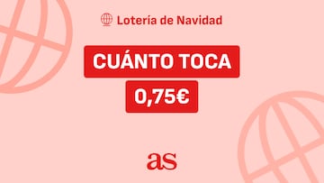 Cuanto toca por 0,75€