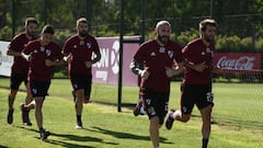 Gallardo prueba variantes con Enzo recuperado