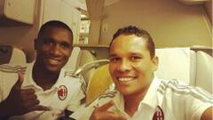 Carlos Bacca, rumbo a China para paticipar de gira con el Milan