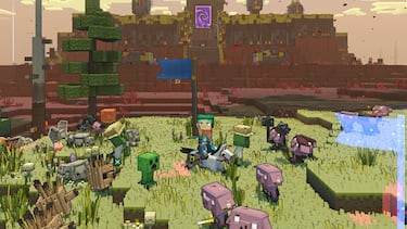 Minecraft Legends: The first hours of a new way to play Minecraft