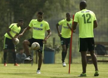 Nacional preparó así el clásico ante Millonarios