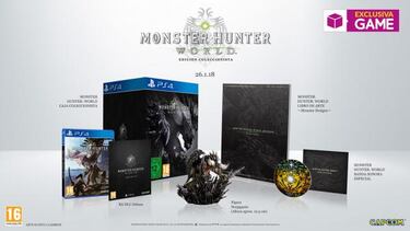 Así es la edición coleccionista de Monster Hunter World