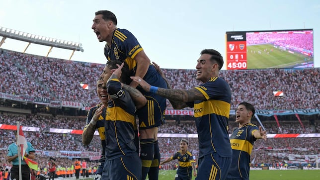 Boca conquista el Monumental