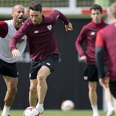 Garitano: "Estamos encantados de volver a tener a Aduriz"