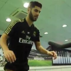 Tiene muy buena pinta: el progreso de Asensio con su recuperación