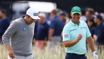 Rory McIlroy and Shane Lowry are in contention, while Jimmy Walker is the only American assured of a place in the field at the weekend.