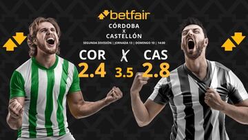 Córdoba CF vs. CD Castellón: horario, dónde ver, pronósticos y clasificación