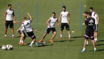 Entrenamiento del Real Madrid