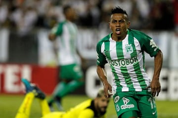 Un gol de Vladimir Hernández dio el triunfo a Atlético Nacional ante Colo Colo en el debut en la Copa Libertadores 2018. Delfín, el próximo rival del verde.