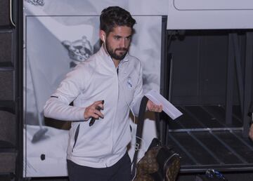 El Real Madrid ya está en Bilbao antes de viajar a Eibar