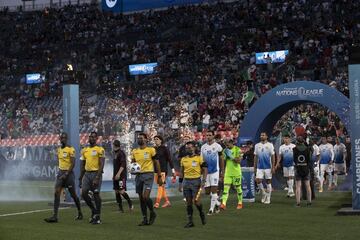 El color del México vs. Costa Rica en el Final Four de la Nations League