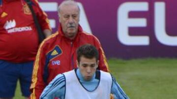 Jordi Alba es uno de los cinco jugadores de España apercibidos y que podrían perderse las semifinales.