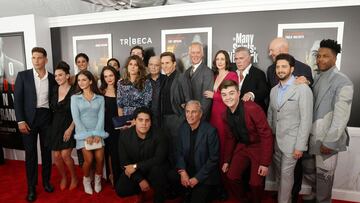 NEW YORK, NEW YORK - SEPTEMBER 22: Cast and team attend the premiere of &quot;The Many Saints of Newark&quot; at Beacon Theatre on September 22, 2021 in New York City. (Photo by Taylor Hill/FilmMagic)