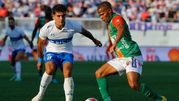 Futbol, Universidad Catolica vs Cobresal.
Fecha 4, campeonato Nacional 2023.
El jugador de Cobresal Cesar Munder es fotografiado durante el partido de primera division contra Universidad Catolica disputado en el estadio El Teniente en Rancagua, Chile.
12/02/2023
Jonnathan Oyarzun/Photosport

Football, Universidad Catolica vs Cobresal.
4nd turn, 2023 National Championship.
Cobresal's player Cesar Munder is pictured during the first division match against Universidad Catolica at the El Teniente stadium in Rancagua, Chile.
12/02/2023
Jonnathan Oyarzun/Photosport