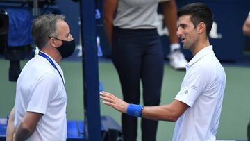 La descalificación le cuesta a Djokovic 267.500 dólares