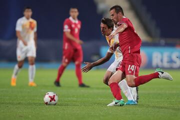 Vukasin Jovanovic y Mikel Oyarzabal.