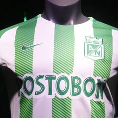 Este es el uniforme de Nacional para Libertadores y Liga