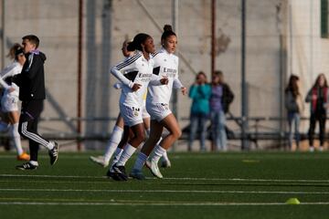 Linda Caicedo y Carla Camacho realizan carrera continua en el José Kubala de Alhama.