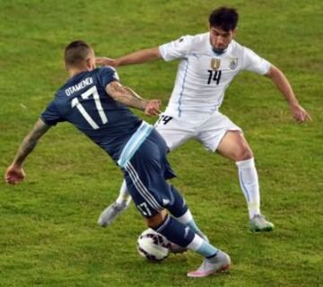 Argentina-Uruguay en imágenes