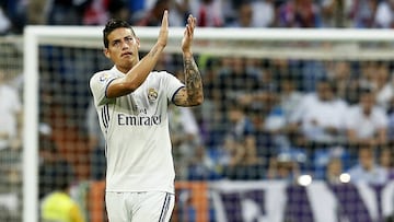 James Rodr&iacute;guez se march&oacute; as&iacute; en el Real Madrid - Sevilla.