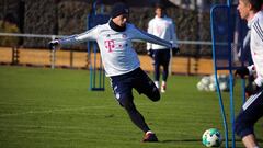 James explica su nueva función en el mediocampo del Bayern