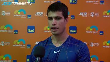 Representa a toda España a lo grande: las palabras de Alcaraz tras su partidazo