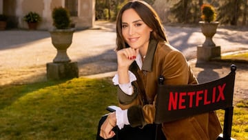 Tamara Falcó en el cartel de su propio reality en Netflix.