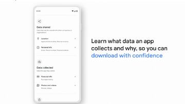 La Google Play Store te dirá la cantidad de datos que recolectan tus apps
