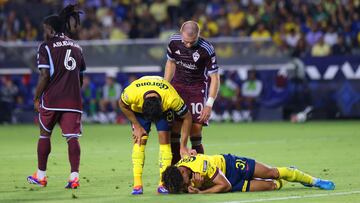 Igor Lichnovsky of America during the match between America and Colorado Rapids as part of Quarterfinal of the 2024 Leagues Cup at Dignity Health Sports Park Stadium on August 17, 2024 in Carson, Los Angeles, California, United States.