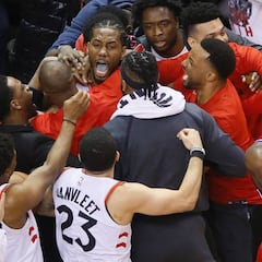 Éxtasis en Toronto: Kawhi gana la serie con un tiro de leyenda