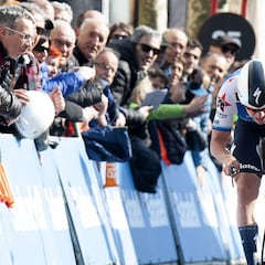 Evenepoel, sobre la crono: "Se necesitaban pelotas para tomar riesgos"