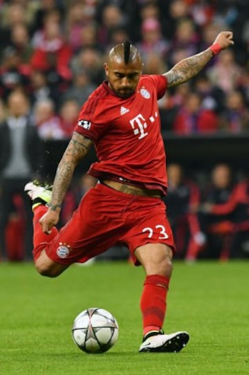 Vidal es protagonista en la Champions