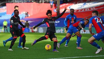 Crystal Palace 0 - Liverpool 7: resumen, goles y resultado