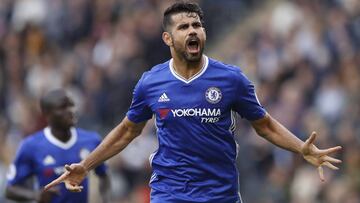 Golazos de Willian y Diego Costa para derrotar al Hull City