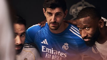 06/06/25
PRESENTACION NUEVA EQUIPACION CAMISETA
REAL MADRID
TEMPORADA 2025 2026 25-26
COURTOIS MILITAO RUDIGER