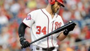 La sensacional campaña de Bryce Harper con los Nationals todavía hace que tengan esperanzas de alcanzar los playoffs.