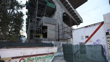 Estadio del Rayo Vallecano en Madrid 