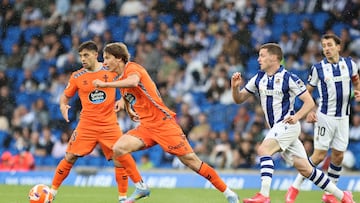 13/05/25 PARTIDO PRIMERA DIVISION
REAL SOCIEDAD - CELTA VIGO
BRAIS MENDEZ FERNANDO LOPEZ