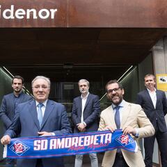 Sidenor, patrocinador principal del Amorebieta en Segunda