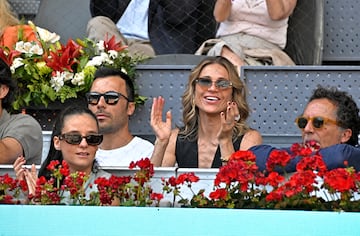 José Luis Martínez, Carla Pereyra y Victoria Federica de Marichalar.