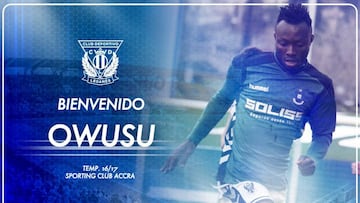 Owusu con el Legan&eacute;s. 