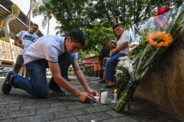 El emocionante homenaje de Atlético Nacional al Chapecoense