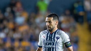 Celso Ortiz of Monterrey during the game Tigres UANL vs Monterrey, corresponding to first leg match of Semifinals of the Torneo Clausura 2023 of the Liga BBVA MX, at Universitario Stadium, on May 17, 2023.
<br><br>
Celso Ortiz de Monterrey durante el partido Tigres UANL vs Monterrey, Correspondiente al partido de Ida de Semifinales del Torneo Clausura 2023 de la Liga BBVA MX, en el Estadio Universitario, el 17 de Mayo de 2023.