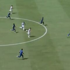 Gonzalo la rompe con un gol con doble toque: así lo celebró Xabi