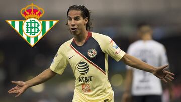 Directivos del Betis viajaron a México para fichar a Lainez
