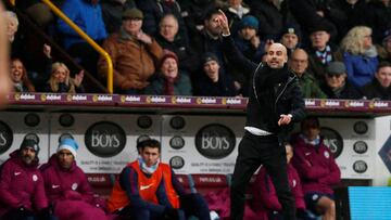 Pep, criticado por convocar a 6 suplentes ante el Burnley