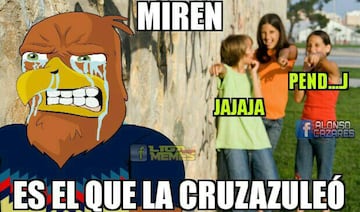 Los 50 mejores memes de las derrotas de América, Cruz Azul y Pumas