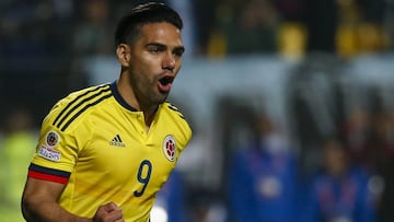 Junio 26 de 2015. Viña del Mar, Chile. En el Estadio Sausalito de la ciudad de Viña del Mar, la Selección Colombia fue eliminada por Argentina de la Copa América Chile 2015. En la foto: Radamel Falcao GarcÃa. (Colprensa - Mauricio Alvarado)