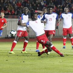 Chile derrotó a Haití en la despedida para Copa América