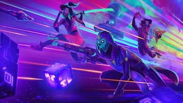 Pantalla de carga &quot;Combate C&uacute;bico&quot;, recompensa exclusiva de los drops de Twitch de la FNCS de la Temporada 8 de Fortnite